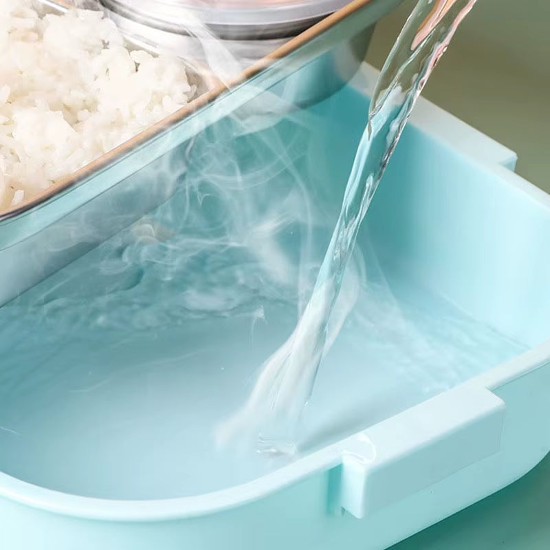 304 Stainless Steel Lunch Box for Adults Kids Snack Storage Portable Hermetic Breakfast Insulation Meal Container Microwavable