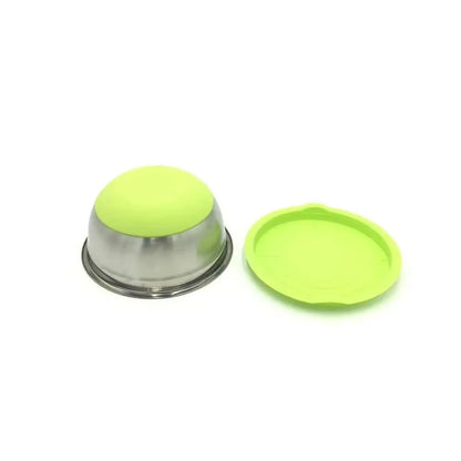 7 Colors Stainless Steel Mixing Bowl with Lid Home Kitchen Egg Mixer Salad Bowls Non-Slip Silicone Bottom Food Storage Bowl Set