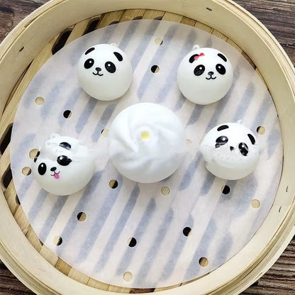 50 Pcs Steaming Basket Mat Air Fryer Steamer Liners Premium Perforated Wood Pulp Papers Non-Stick Baking Cooking Accessories