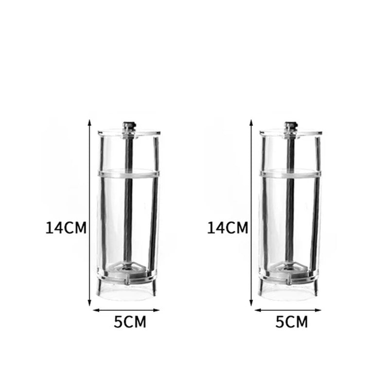 Acrylic Spice Pepper Mill Salt and Pepper Black Grinder with Strong Adjustable Ceramic Grinders Kitchen Cooking Tools Gadget Set