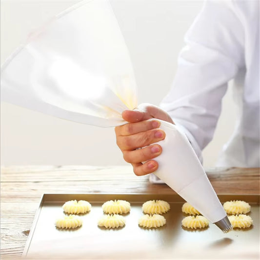 6 Sizes 100% Cotton Reusable Cream Pastry Icing Bag Baking Cooking Cake Tools Piping Bag Kitchen Accessories Eco-Friendly