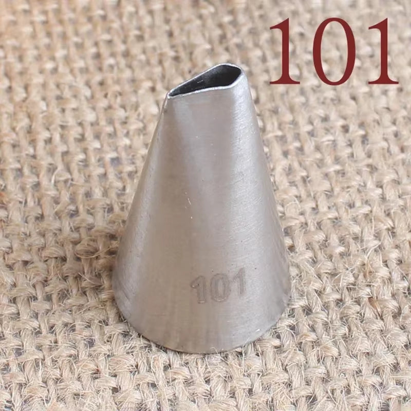 #101#102#103#104 Rose Petal Icing Piping Nozzles for Decorating Cakes Cupcake Pastry Tips Baking Pastry Tool Кондитерские Товары