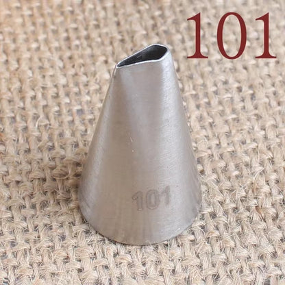 #101#102#103#104 Rose Petal Icing Piping Nozzles for Decorating Cakes Cupcake Pastry Tips Baking Pastry Tool Кондитерские Товары