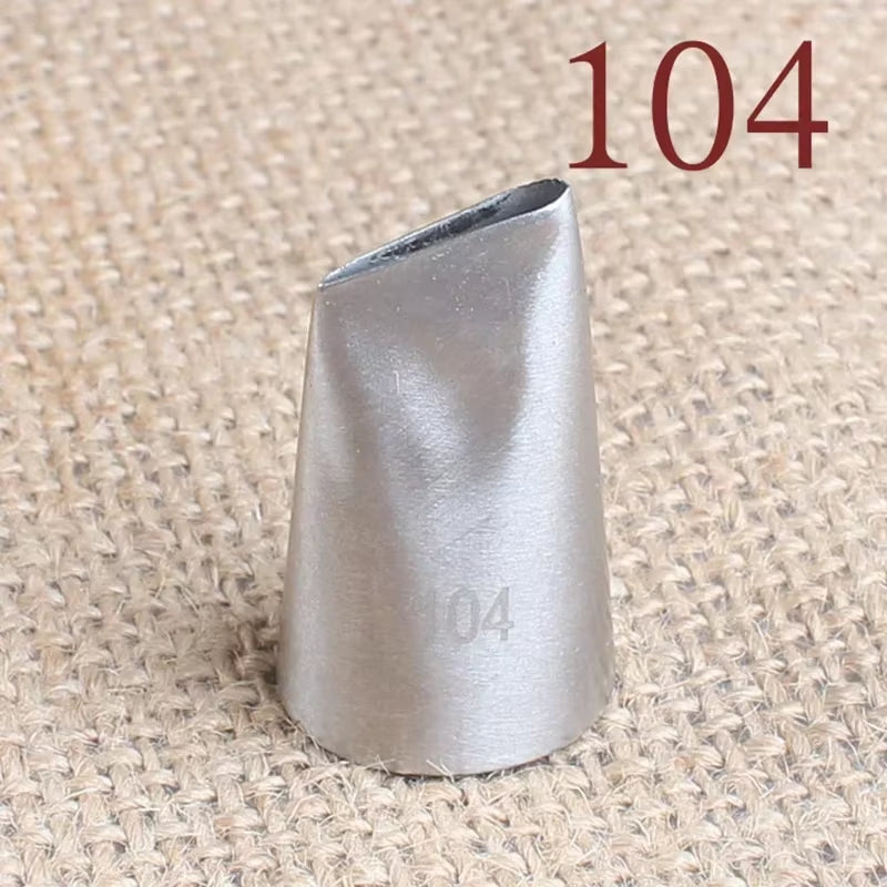 #101#102#103#104 Rose Petal Icing Piping Nozzles for Decorating Cakes Cupcake Pastry Tips Baking Pastry Tool Кондитерские Товары