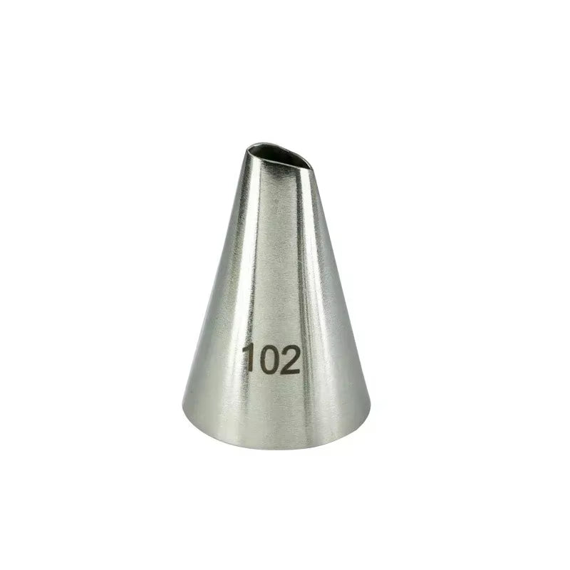 #101#102#103#104 Rose Petal Icing Piping Nozzles for Decorating Cakes Cupcake Pastry Tips Baking Pastry Tool Кондитерские Товары
