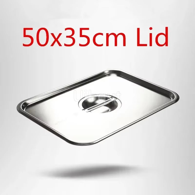 304 Tray Stainless Steel Storage Trays Leak Plate Hole Mesh Strainer Colander Wash Vegetable Basin Drying Water Filter Basin Lid