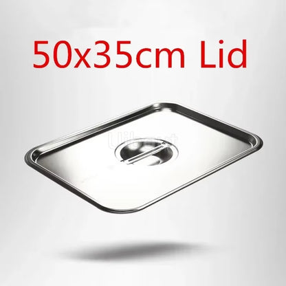 304 Tray Stainless Steel Storage Trays Leak Plate Hole Mesh Strainer Colander Wash Vegetable Basin Drying Water Filter Basin Lid
