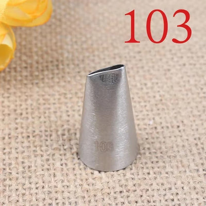 #101#102#103#104 Rose Petal Icing Piping Nozzles for Decorating Cakes Cupcake Pastry Tips Baking Pastry Tool Кондитерские Товары