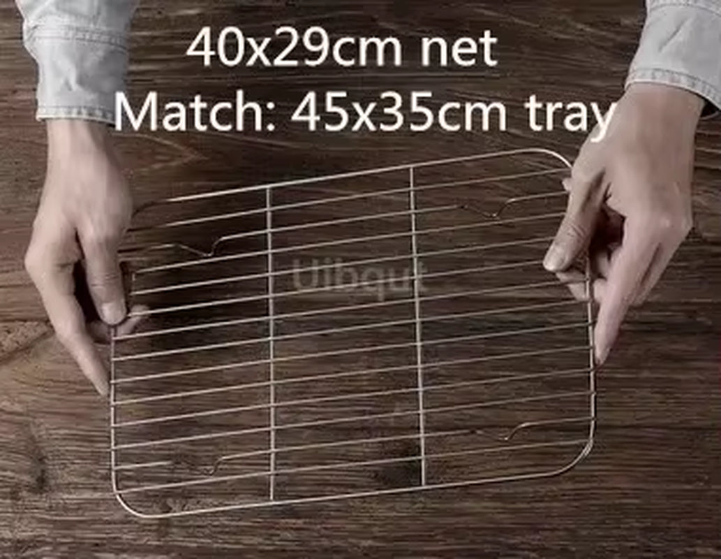 304 Tray Stainless Steel Storage Trays Leak Plate Hole Mesh Strainer Colander Wash Vegetable Basin Drying Water Filter Basin Lid